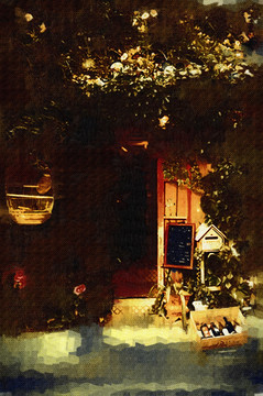 抽象畫 油畫