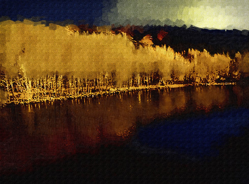 抽象畫 油畫