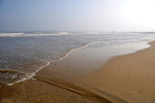 沙滩海浪