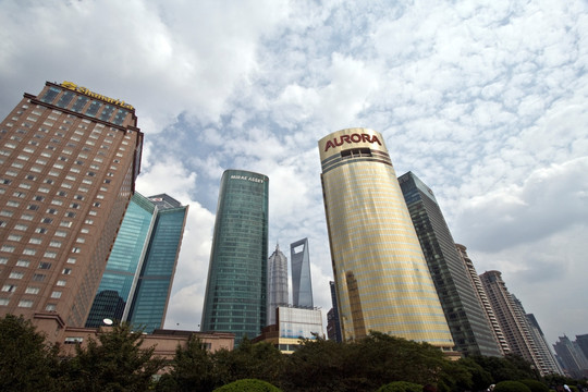 上海 陆家嘴 现代建筑 都市
