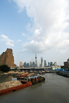 上海 外滩 乍浦路 现代建筑