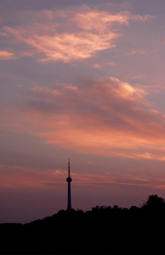 夕阳霞晖