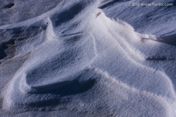 雪地 雪层