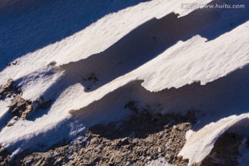 冰层  雪层