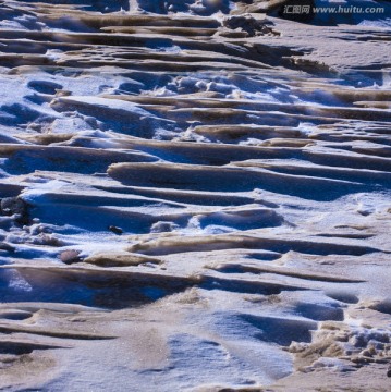 雪层  纹理