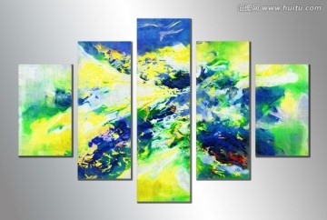 無框畫 抽象畫 酒店油畫
