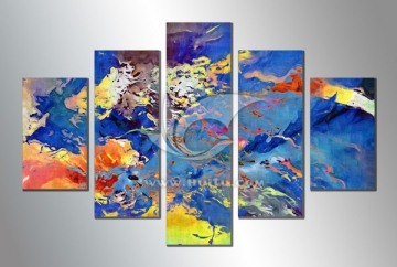 抽象油畫