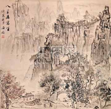 國(guó)畫(huà) 山水畫(huà) 裝飾畫(huà)