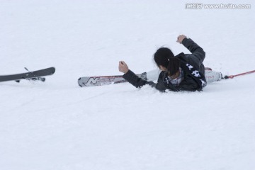 冰雪旅游 冬季滑雪 时尚运动