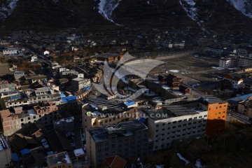 四川松潘县建筑