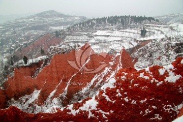 红石谷瑞雪