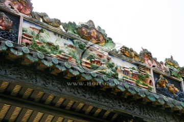 广州古建筑陈家祠