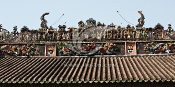 广州古建筑陈家祠