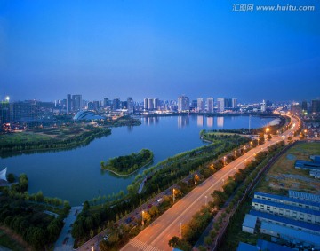 合肥风光 城市夜景