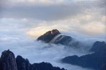 黄山风光 瀑布流云