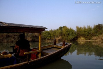 杭州西溪湿地游船