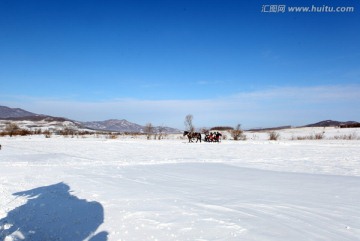 亚布力林海雪原