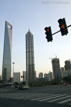 上海 城市建设 陆家嘴 浦东