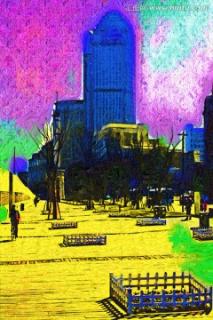 都市彩画