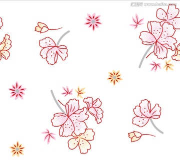 瓷磚青花瓦花紋