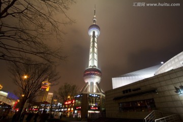 上海 陆家嘴 夜景 东方明珠