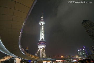 上海 陆家嘴 夜景 东方明珠