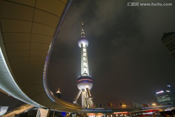 上海 陆家嘴 夜景 东方明珠