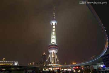 上海 陆家嘴 夜景 东方明珠