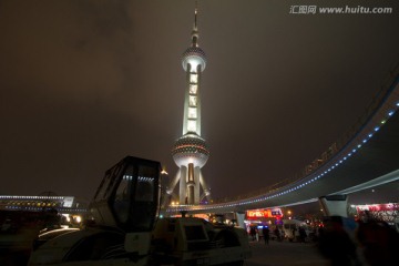 上海 陆家嘴 夜景 东方明珠