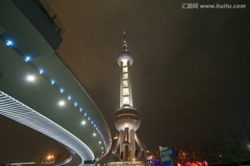 上海 陆家嘴 夜景 东方明珠