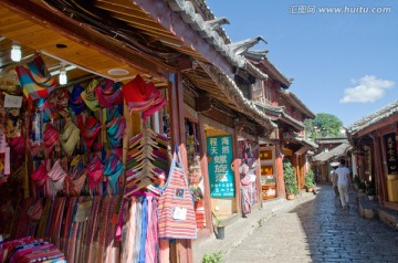 丽江古城街市