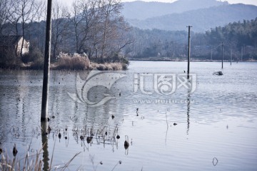 池州 平天湖 自然风光