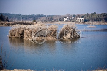 池州 平天湖 自然风光