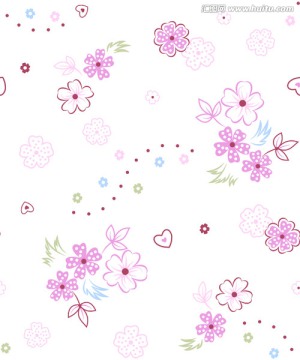 青花瓦小花 碎花