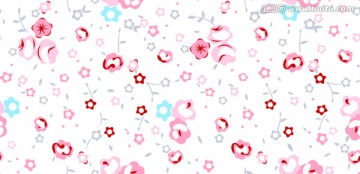 青花瓦小花 碎花