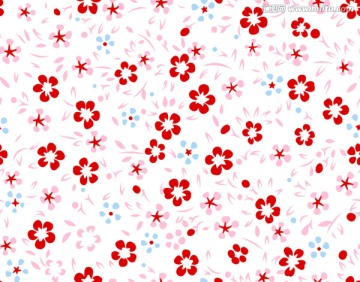 青花瓦小花 碎花