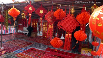 春节 民俗 中国节日 小街道