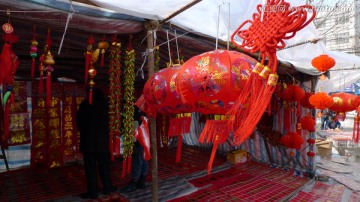 春节 民俗 中国节日 小街道