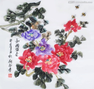 牡丹畫