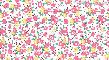 青花瓦小花 碎花