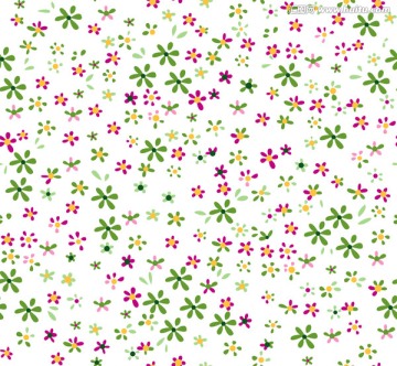 青花瓦小花 碎花