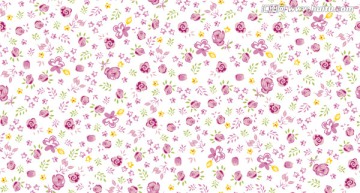 青花瓦小花 碎花