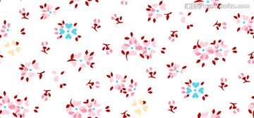 青花瓦小花 碎花