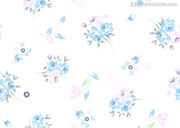 青花瓦小花 碎花