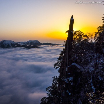 明月山风光