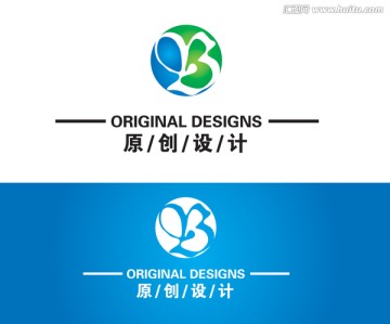 LOGO设计字母B