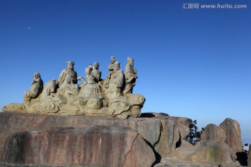 九仙山仙人雕塑