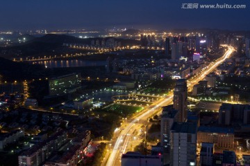 青岛开发区城市夜景