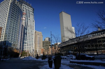 美国 波士顿街景