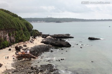 涠洲岛月亮湾风光